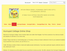 Tablet Screenshot of hunnypotcottagedesigns.co.uk